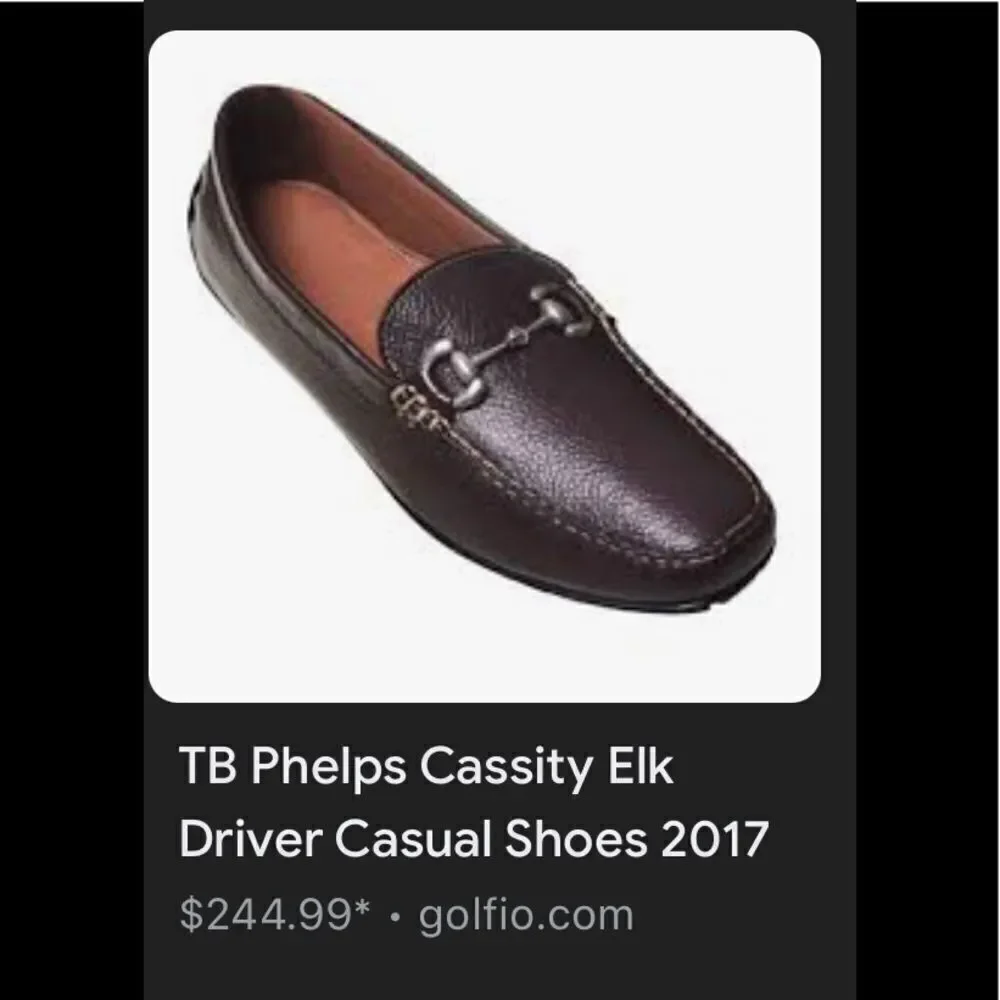 TB Phelps Cassity Elk Driver Casual Shoes